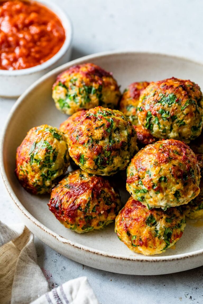 Italian-Style Chicken Meatballs
