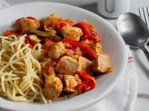 Tomato Chicken Pasta