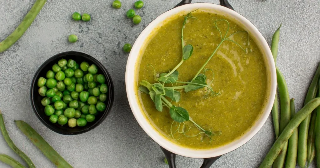 vegetarian split pea soup