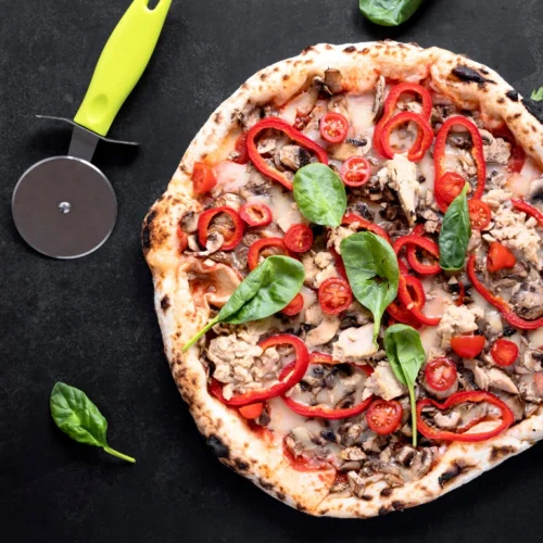 thin crust pizza