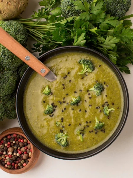 vegan split pea soup