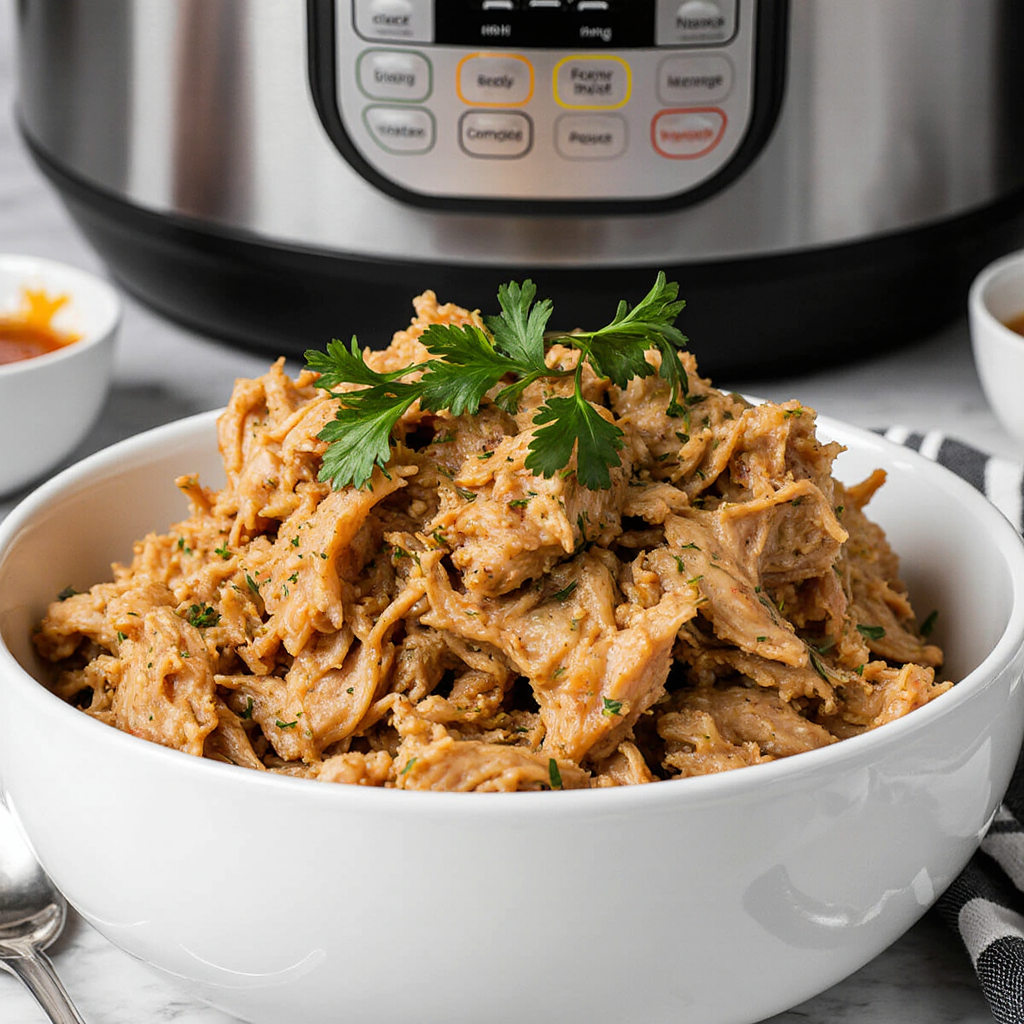 instant pot shredded chicken
