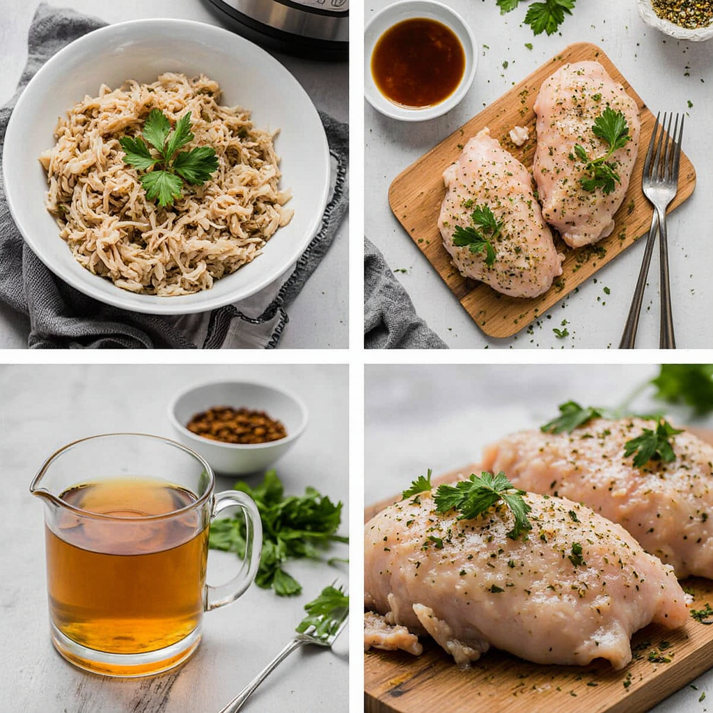 instant pot shredded chicken