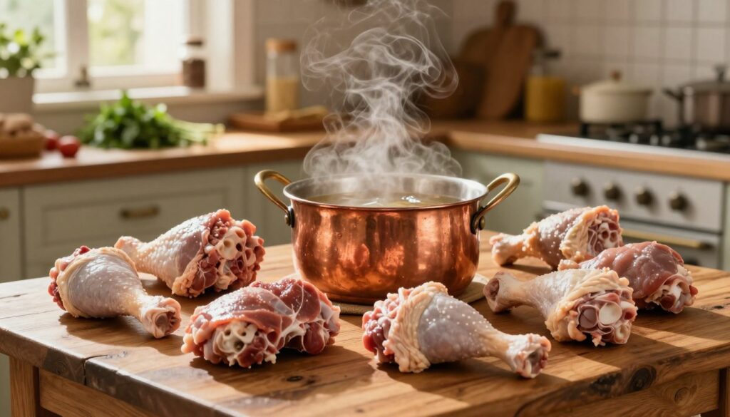 chicken stock recipe bone selection